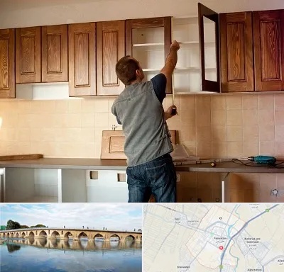 کابینت آماده در فلاورجان