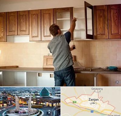 کابینت آماده در زنجان