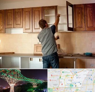 کابینت آماده در منطقه 3 تهران 