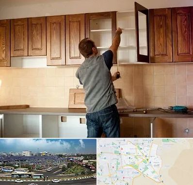 کابینت آماده در منطقه 15 تهران 