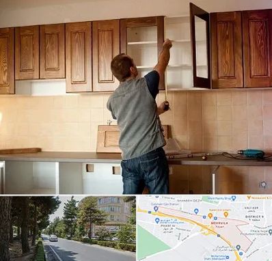 کابینت آماده در مهرویلا کرج