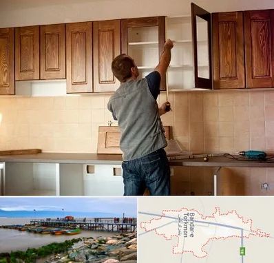 کابینت آماده در بندر ترکمن