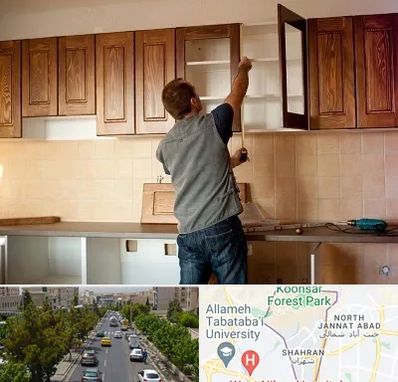 کابینت آماده در شهران 