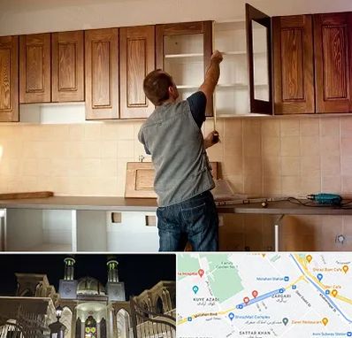 کابینت آماده در زرگری شیراز