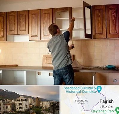 کابینت آماده در زعفرانیه 