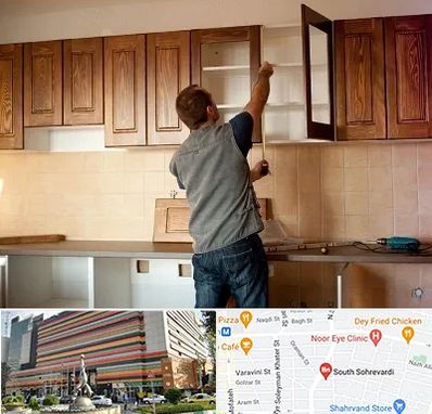 کابینت آماده در سهروردی 