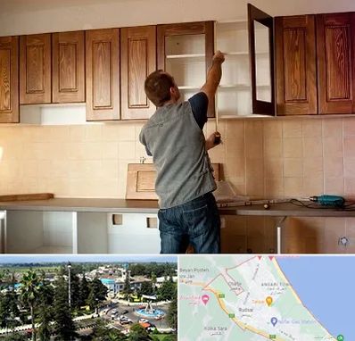 کابینت آماده در رودسر