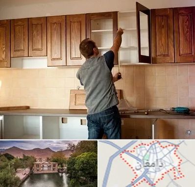 کابینت آماده در دامغان