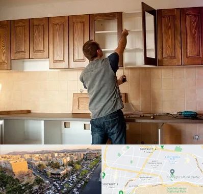 کابینت آماده در تهرانپارس 