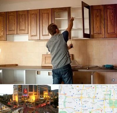 کابینت آماده در جنت آباد تهران 