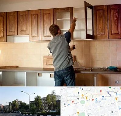 کابینت آماده در میدان کاج 