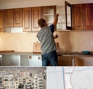 کابینت آماده در اسکندری