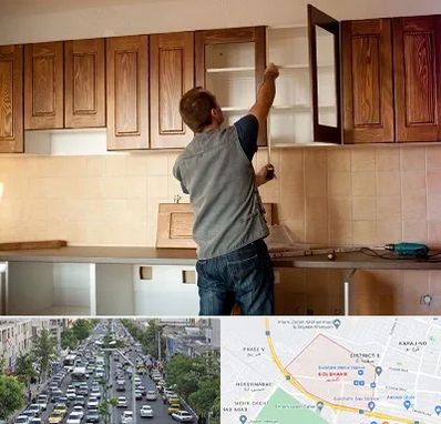 کابینت آماده در گلشهر کرج