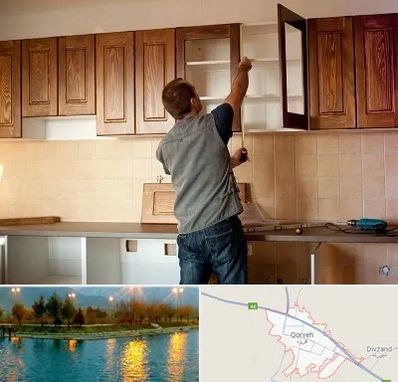 کابینت آماده در قروه