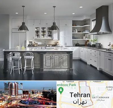 کابینت آشپزخانه در صادقیه 