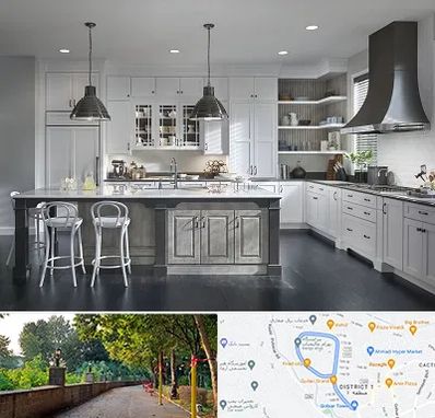 کابینت آشپزخانه در بلوار گیلان رشت