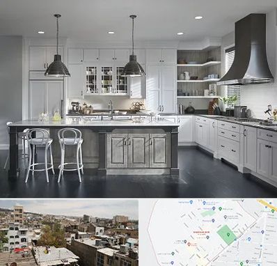 کابینت آشپزخانه در شمیران نو