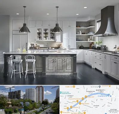 کابینت آشپزخانه در اندرزگو