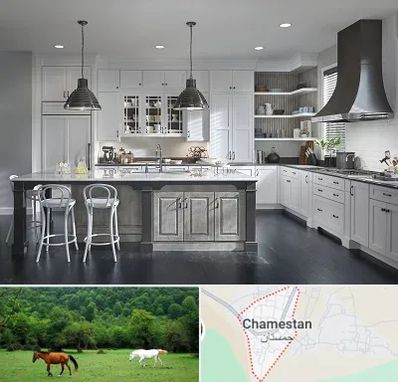 کابینت آشپزخانه در چمستان