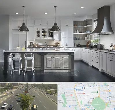 کابینت آشپزخانه در منطقه 17 تهران 