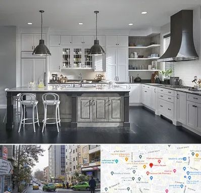 کابینت آشپزخانه در فاطمی 