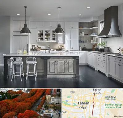کابینت آشپزخانه در ولیعصر 