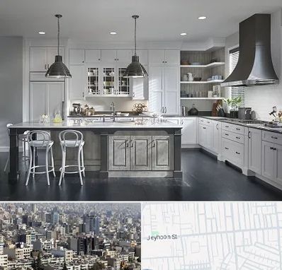 کابینت آشپزخانه در جیحون