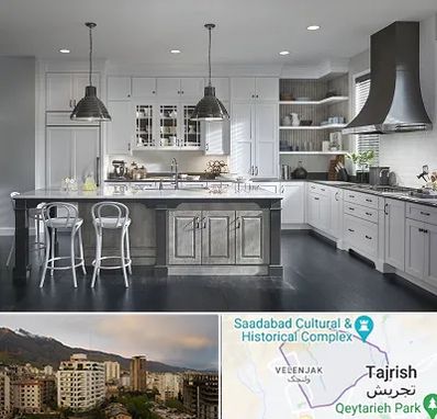 کابینت آشپزخانه در زعفرانیه 