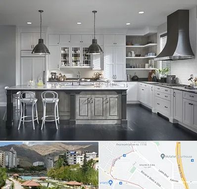 کابینت آشپزخانه در شهر زیبا 