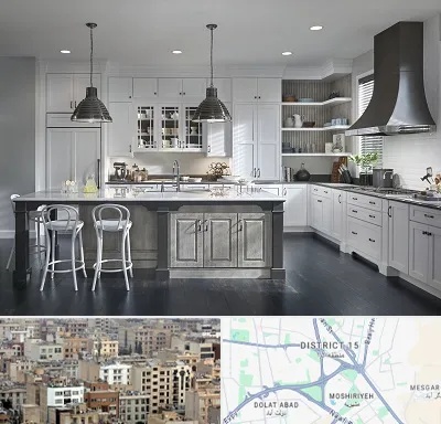 کابینت آشپزخانه در جنوب شرق تهران
