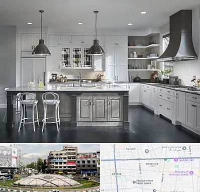 کابینت آشپزخانه در مرکز تهران