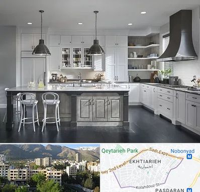 کابینت آشپزخانه در اختیاریه 
