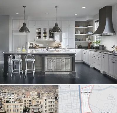 کابینت آشپزخانه در اسکندری