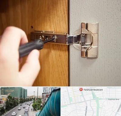 مرکز فروش یراق آلات کابینت در بلوار فرحزادی