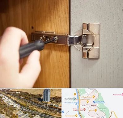 مرکز فروش یراق آلات کابینت در خیابان نیایش شیراز