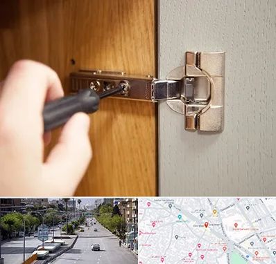 مرکز فروش یراق آلات کابینت در خیابان زند شیراز