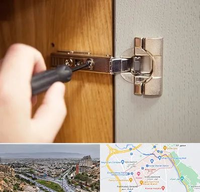 مرکز فروش یراق آلات کابینت در معالی آباد شیراز