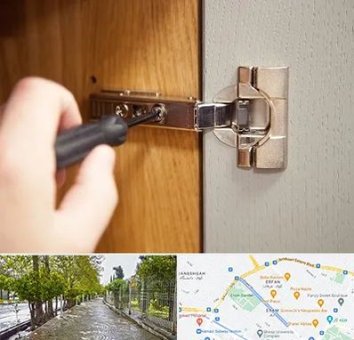 مرکز فروش یراق آلات کابینت در خیابان ارم شیراز