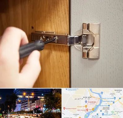 مرکز فروش یراق آلات کابینت در کیانپارس اهواز