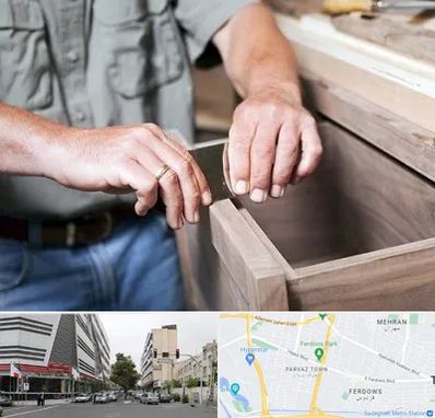 مرکز فروش کابینت در بلوار فردوس 