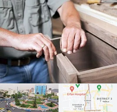 مرکز فروش کابینت در ونک 