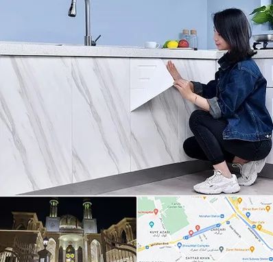 مرکز فروش برچسب کابینت در زرگری شیراز