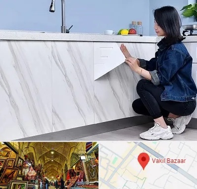 مرکز فروش برچسب کابینت در بازار وکیل شیراز