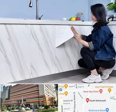 مرکز فروش برچسب کابینت در سهروردی 