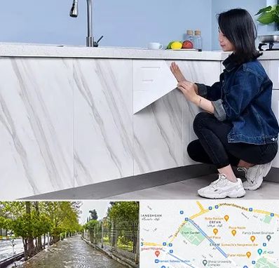 مرکز فروش برچسب کابینت در خیابان ارم شیراز