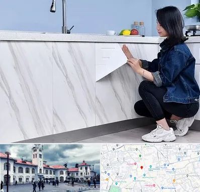 مرکز فروش برچسب کابینت در میدان شهرداری رشت