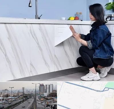 مرکز فروش برچسب کابینت در بلوار ارتش