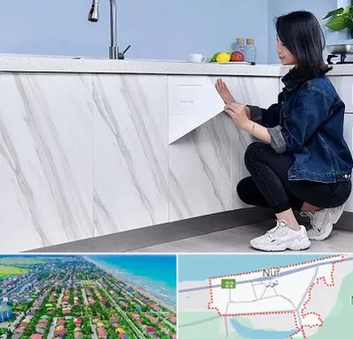 مرکز فروش برچسب کابینت در نور