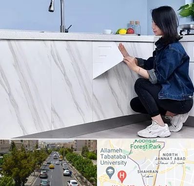 مرکز فروش برچسب کابینت در شهران 