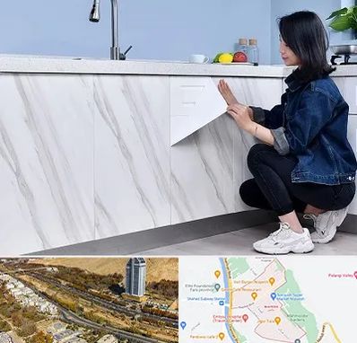 مرکز فروش برچسب کابینت در خیابان نیایش شیراز